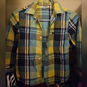 Boys plaid shirt